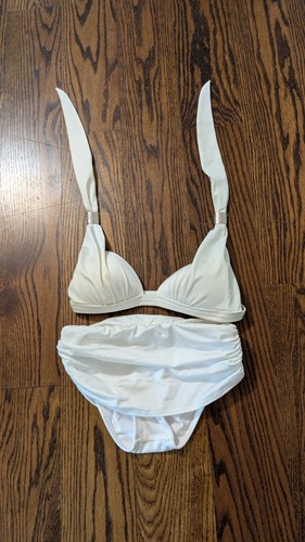 Venus white halter bikini - venus, top