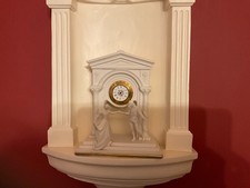 FRANKLIN MINT THE ROMEO & JULIET PORCELAIN CLOCK