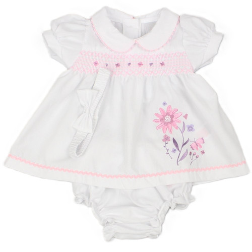 Baby girls piece smocked - 3,