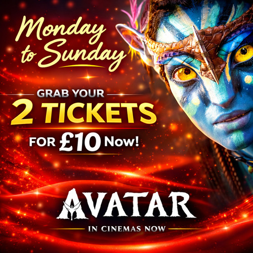 Cineworld cinema tickets - 2x,