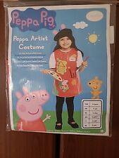 Peppa Pig Artist Costume Age 4 Years