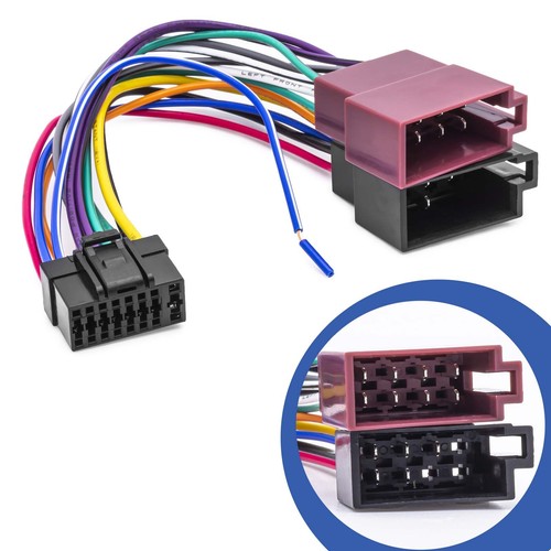 Din iso car radio adapter - iso,