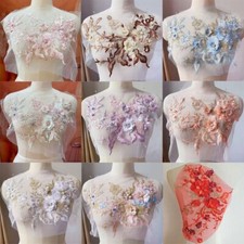 3D Flower Sequined Embroidery