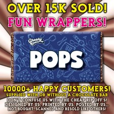 Grandad - CHOCOLATE BAR WRAPPER Novelty Birthday Christmas Gift Present