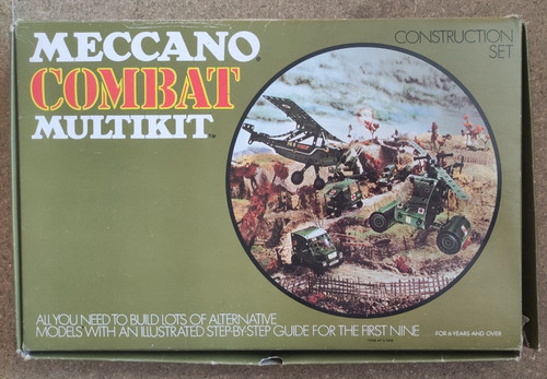 Vintage 1975 meccano combat - vintage,