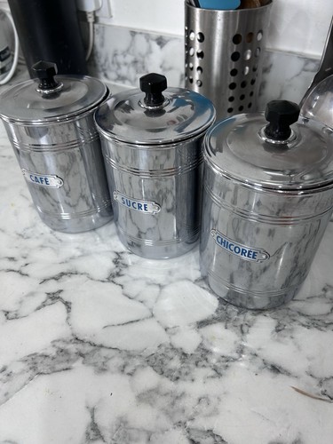 Set vintage french chrome - vintage,