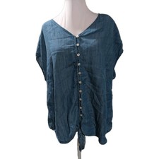 TALBOTS Women's Size 1X Blue