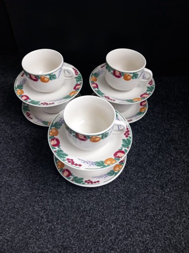 Set six crown dynasty cups - six,