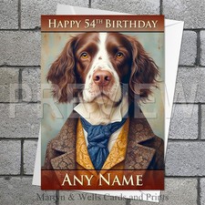 Springer Spaniel birthday