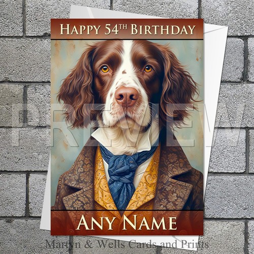 Springer spaniel birthday - springer,