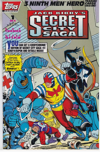 Topps comics jack kirby - topps, kirby's
