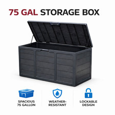 75 Gallon Outdoor Storage Box
