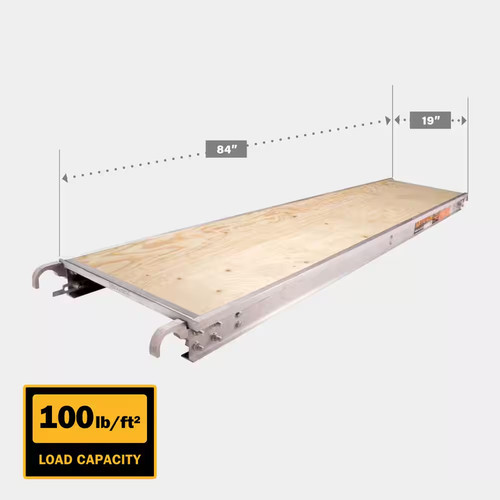 19 in w aluminum - ft., in.