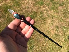 Rosewood Crystal Wand,  23