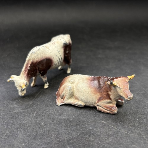 Antique die cast farm yard - antique,