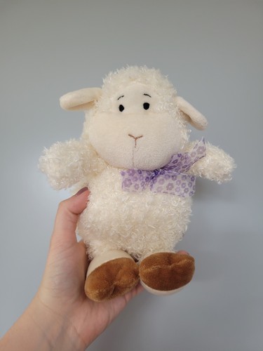 Sainsburys soft toy lamb - soft,