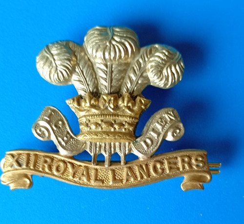 12th royal lancers - royal, lancers.bi-metal