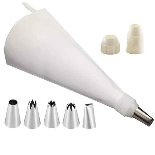 8pcs silicone icing piping - 8pcs,