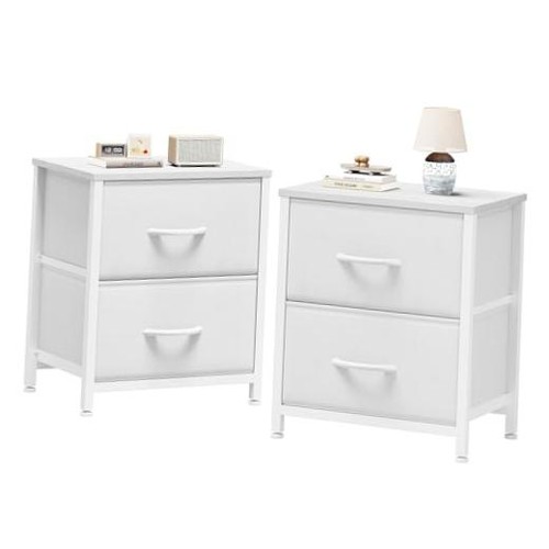 Set white nightstands - 2,