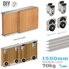 Sliding door track system - door, 2