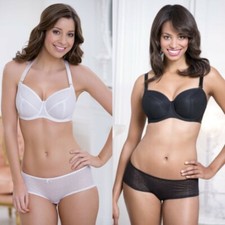 BRAVISSIMO NOVA Underwired Bras Shorts Set Detachable Strap Lingerie RE22-31,32