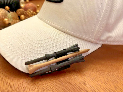 Hat clip golf - hat, tee