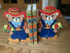 Teddy Bear Book ends - used