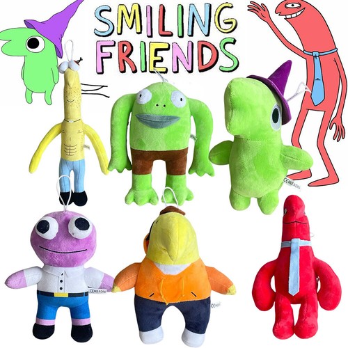 Smiling friends plush toys - friends,