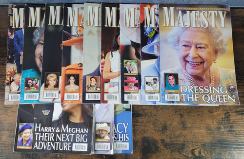 Royal family majesty magazines - majesty,