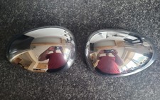 Rover 25 45 75 MG ZR ZS ZT chrome Mirrors Cap Covers CRC100240MMM CRC100250MMM