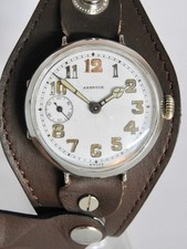 Vintage WW1 Era Service Trench Watch, 39.8mm diameter, Working Condition