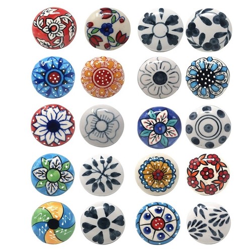 Set ceramic knobs - 20,