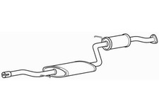 Centre Exhaust Middle Silencer