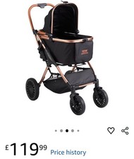 VEVOR Pet Stroller 4 Wheels