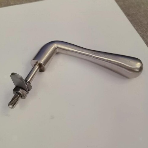 Fireplace door handle - handle, 12cm