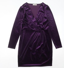 Oasis Women’s Purple Velvet