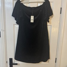 George Bardot Sparkly BNWT Black Party Dress Size 16