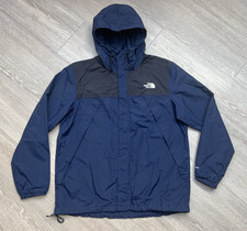 MENS THE NORTH FACE DRYVENT NAVY BLACK JACKET, SIZE XL
