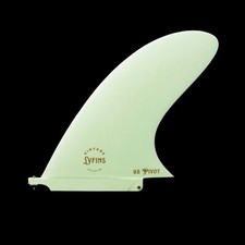 Longboard fin pivot - longboard, bluebell