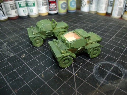 Scale 28mm daimler dingo - scale,