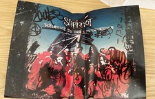 SIGNED Slipknot ‘Welcome To…’  Autographed by 9 original members inc. Joey, Paul