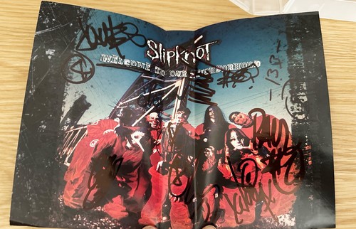 Signed slipknot welcome - signed, ‘welcome