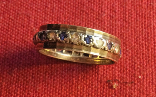 Vintage full eternity ring - full,