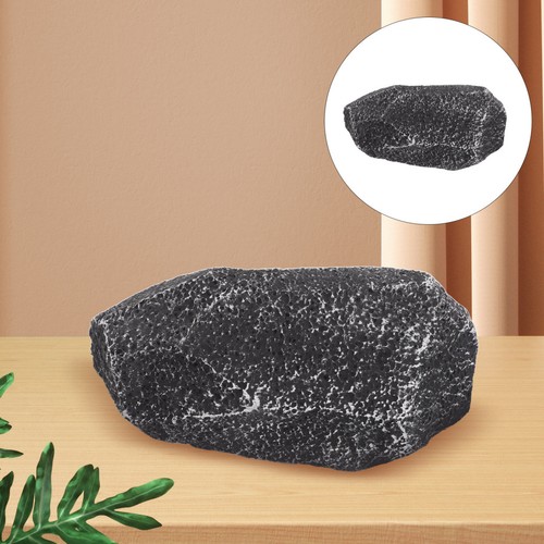 Foam faux rock dark - dark, grey