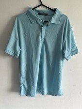Blue Siimhwrss polo shirt size