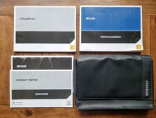 RENAULT MEGANE (2012 - 2014) Owners Manual / Handbook + Navi Guide + Wallet