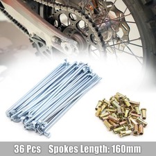 36pcs Chrome Steel 4mm Thread