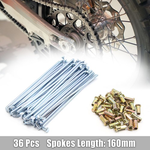 36pcs chrome steel - steel, thread