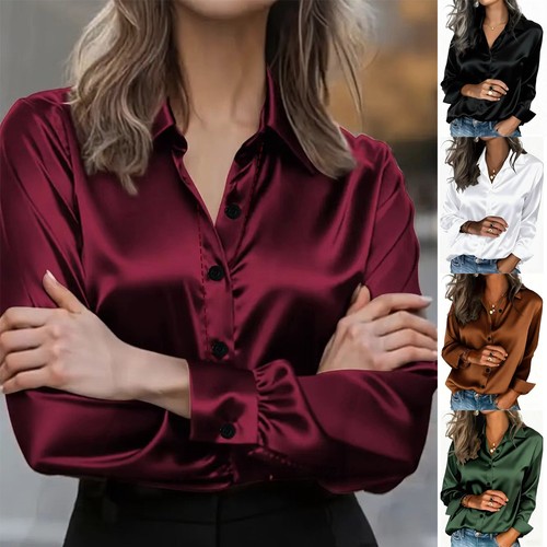Lady satin silk - satin, blouse