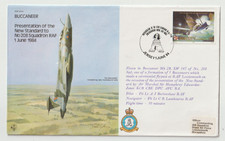 1/6/1984 Jersey Flown Cover - RAF B44 - Buccaneer - No. 208 Squadron RAF